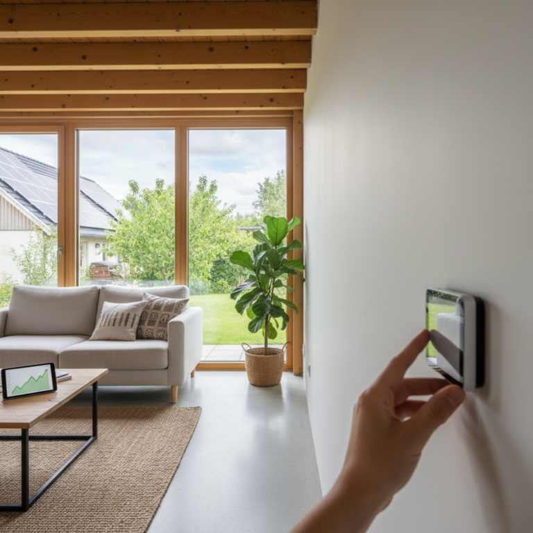 Illustration réaliste sur Optimiser la performance énergétique de votre logement
